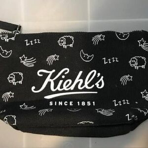 Kiehl's Since 1851 Custom Make Up Bag. " The Night Owl"